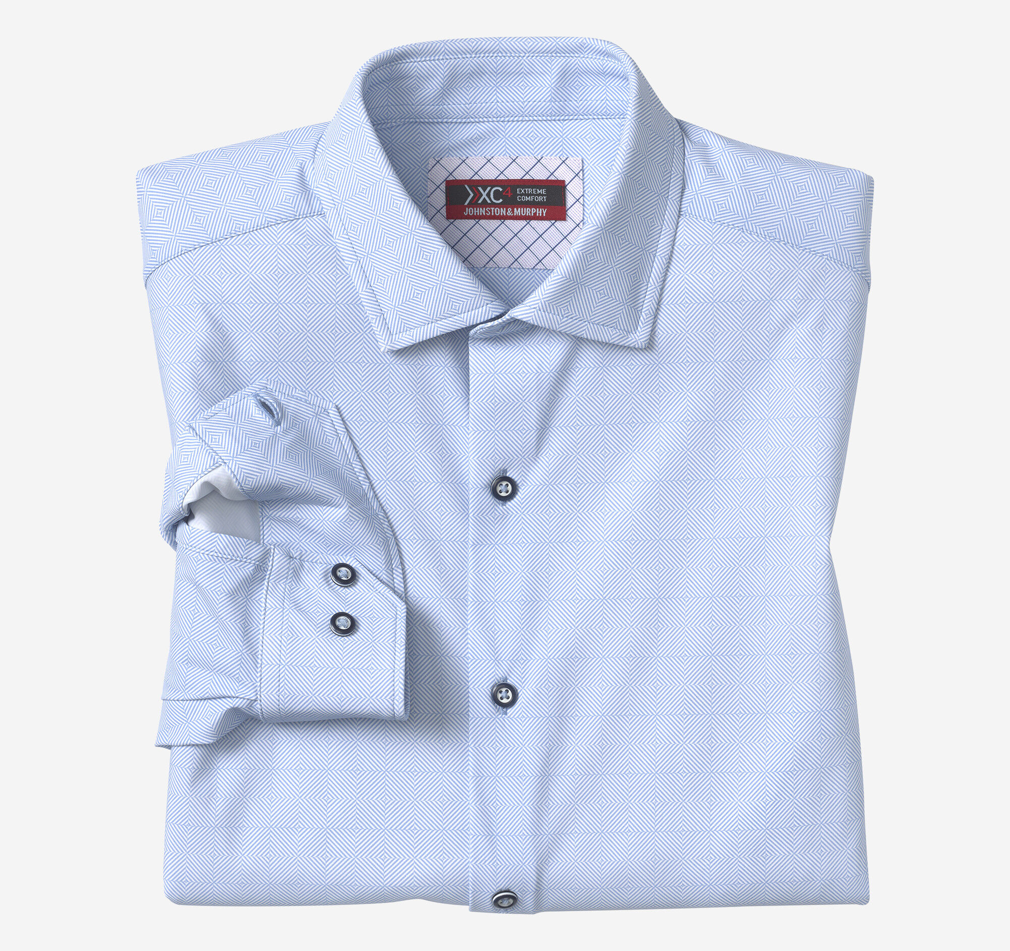 XC4® Motion Long-Sleeve Dress Knit Shirt
