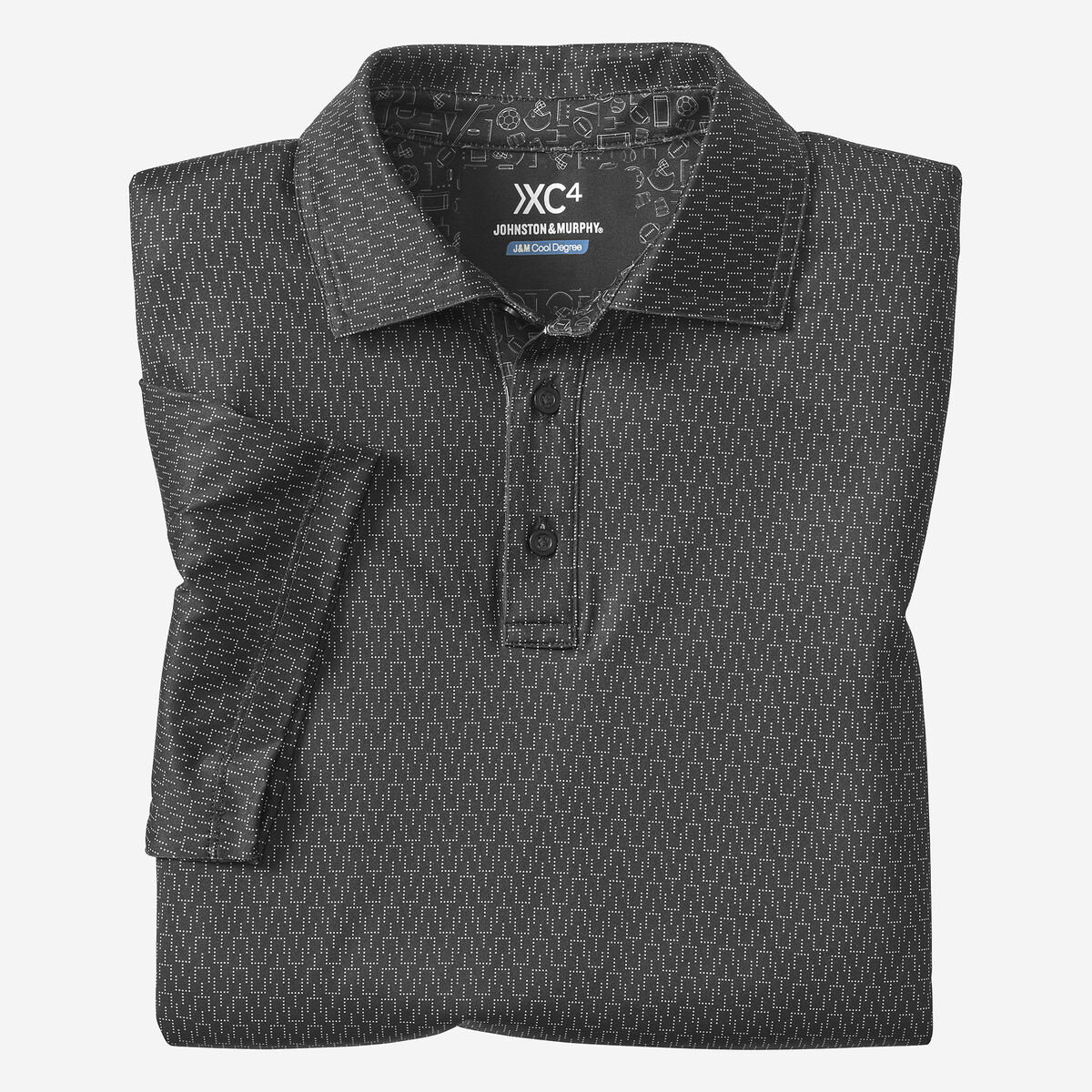 Game Day XC4® Goal Post Print Polo image number null