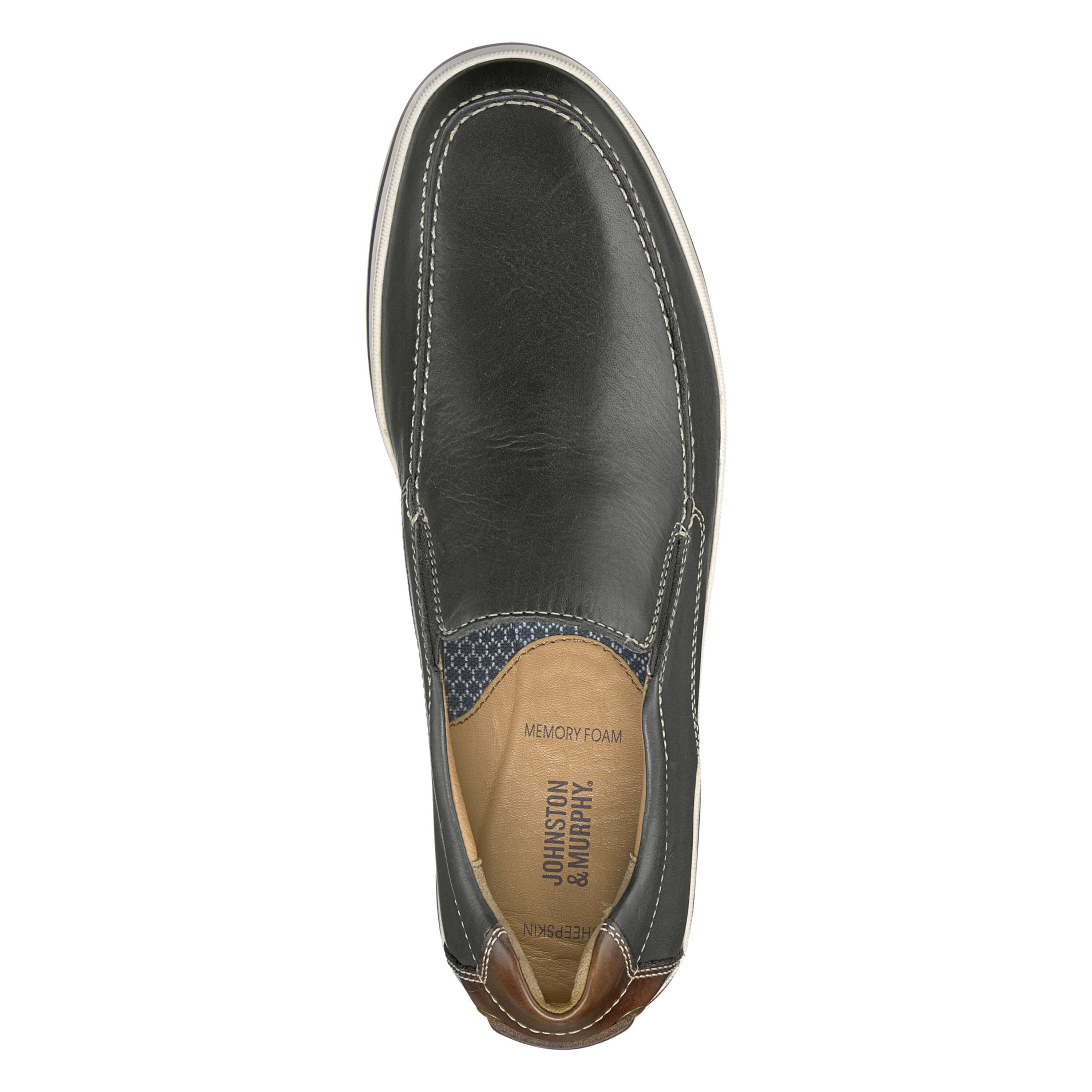 Chaussures Bowling Bicolores JOHNSTON & MURPHY - Taille 46,5 EU (12 US) Fabriquées En Italie
