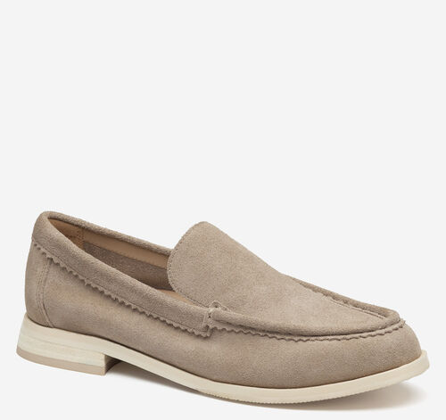 Gillian Loafer - Taupe Suede
