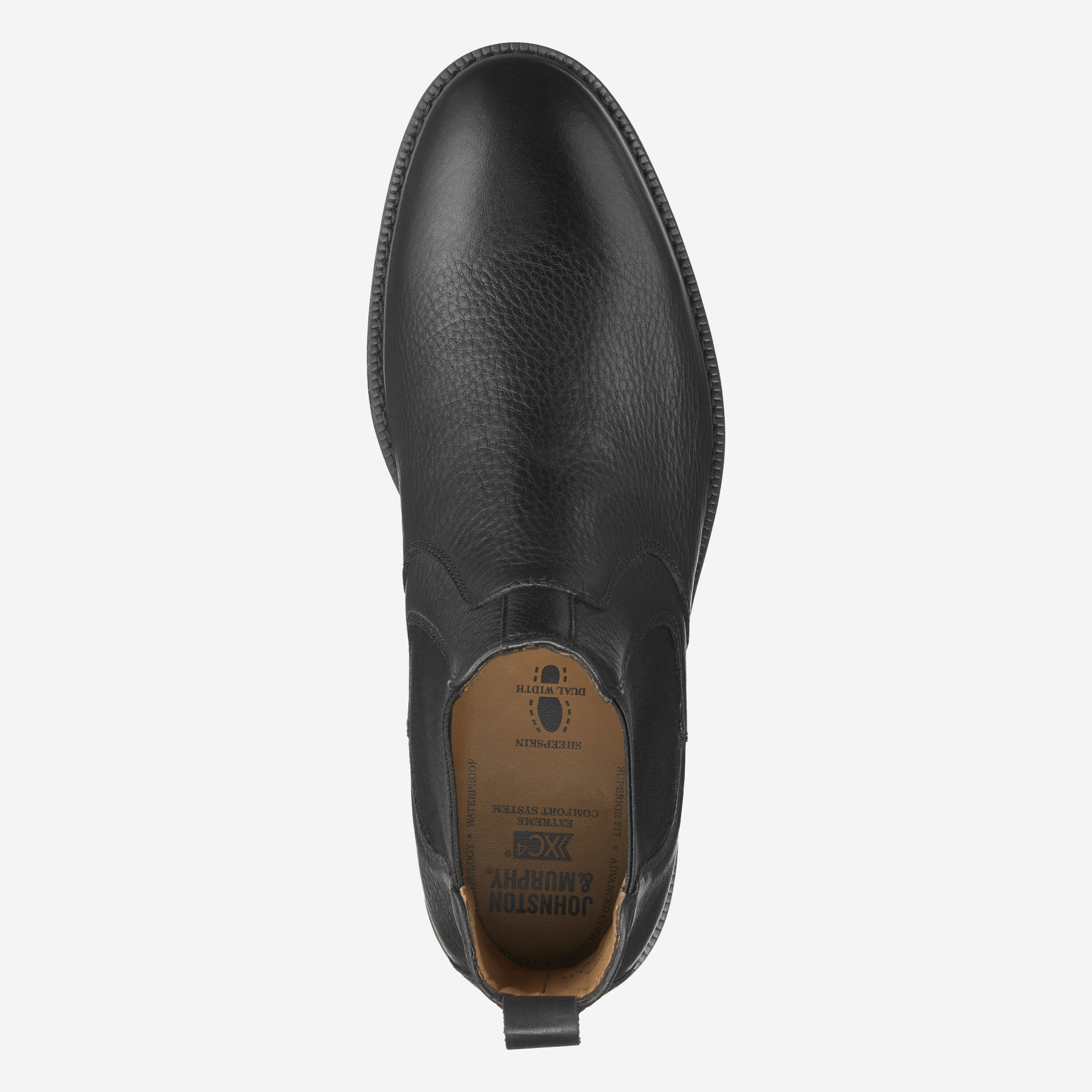 Johnston & Murphy XC4 Mens Chelsea Boots Waterproof Grey Suede 10M 20-3969 Johnston Murphy Men main image 2