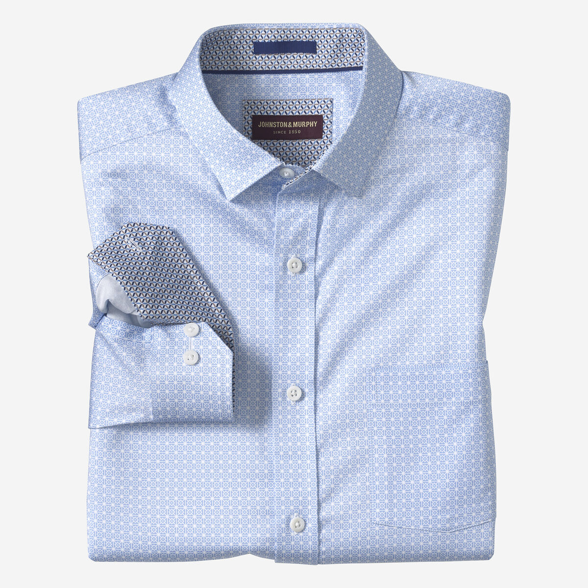 Logan Printed Long-Sleeve Shirt image number null