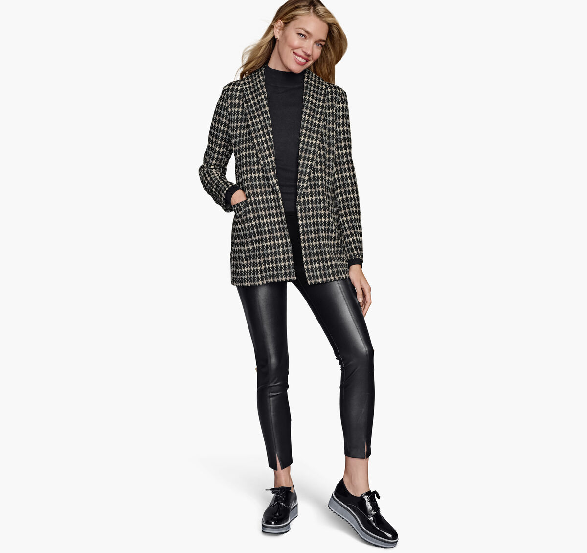 Shawl-Collar Blazer image number null