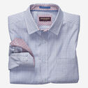 Pindot Grid Print Shirt image number null