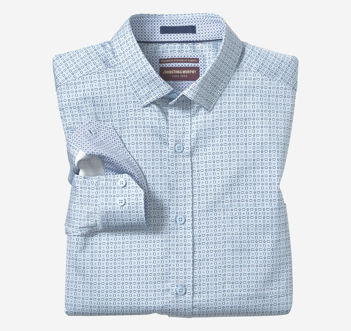 Logan Printed Long-Sleeve Shirt image number null