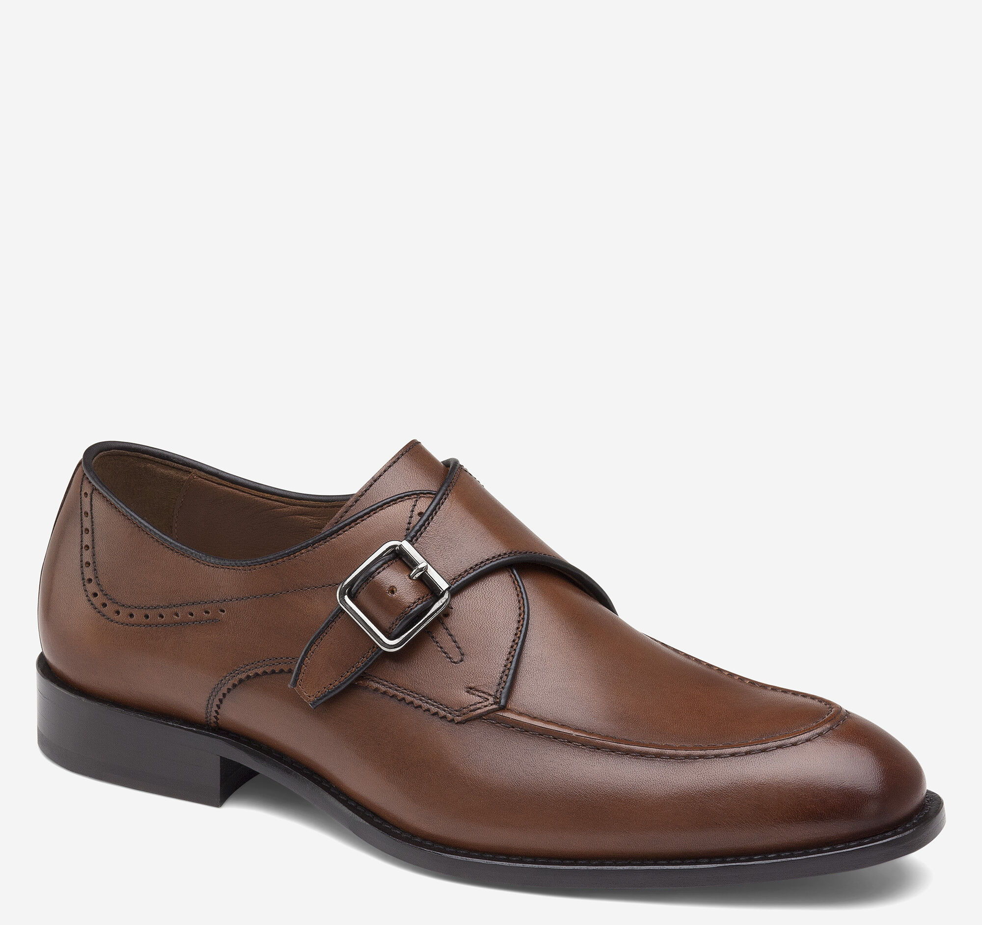 johnston and murphy single monk strap