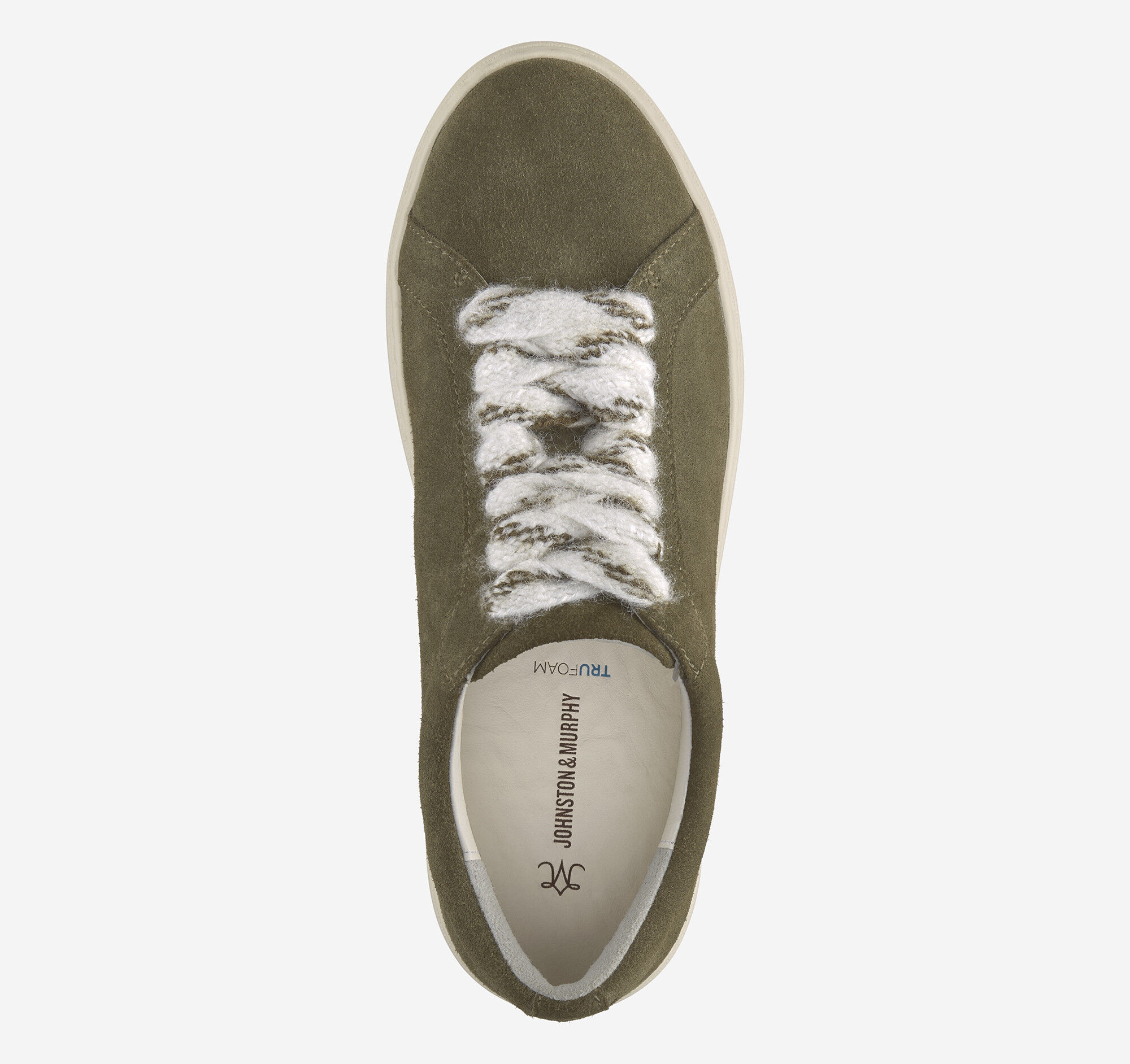 Women's Cammie Lace-Up in Olive Suede | Johnston & Murphy