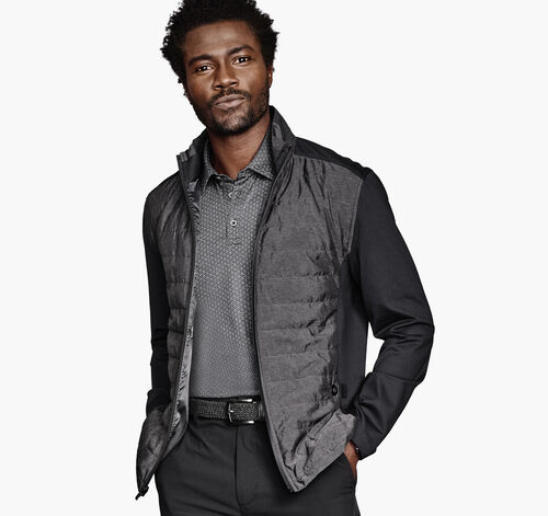 XC4® Performance Front-Quilted Jacket - Black