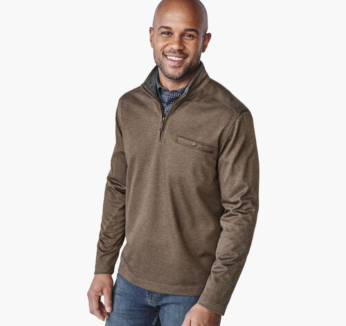 Merritt Quarter-Zip - Tan