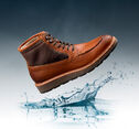 Upton Lug Shearling Moc Toe Boot image number null