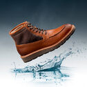 Upton Lug Shearling Moc Toe Boot image number null