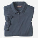 Vintage Birdseye Zip Polo image number null