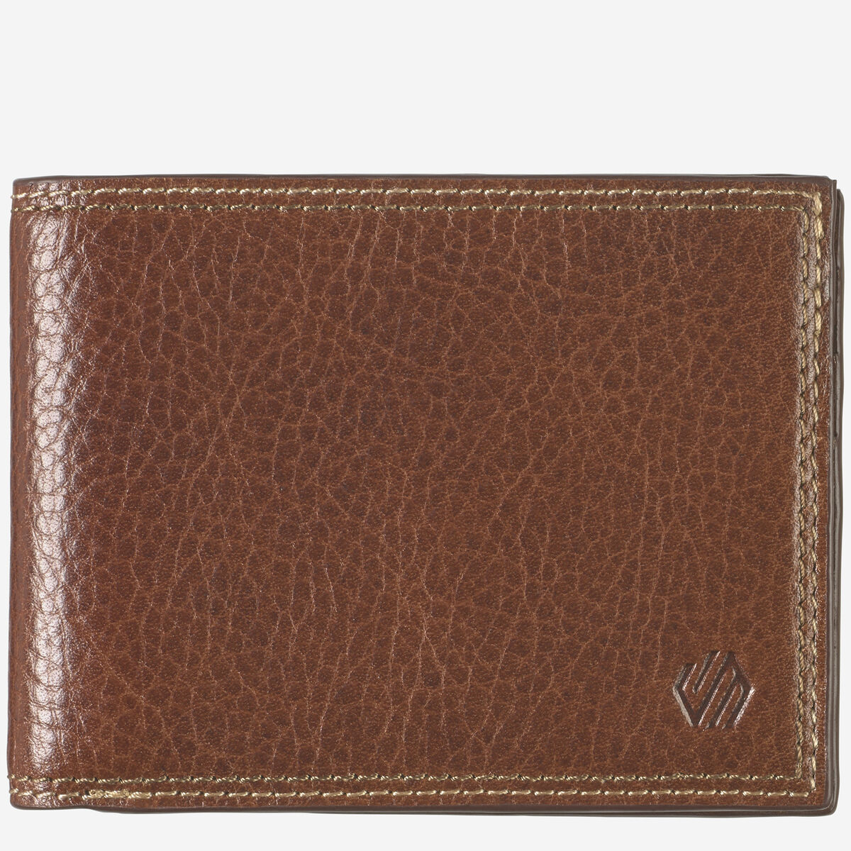 Double Contrast Stitch Billfold Wallet image number null