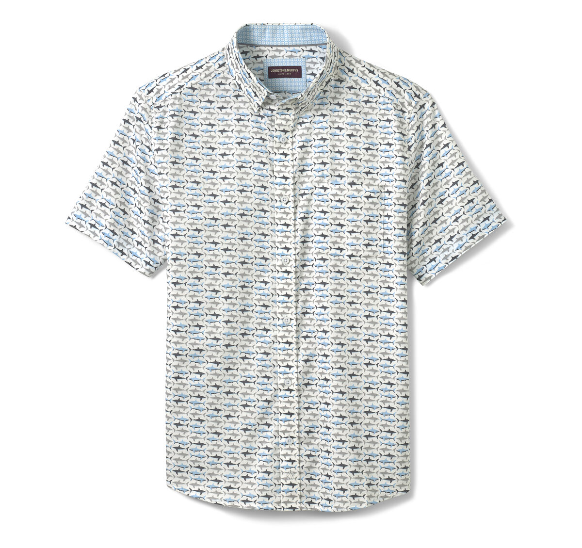Printed Short-Sleeve Shirt image number null