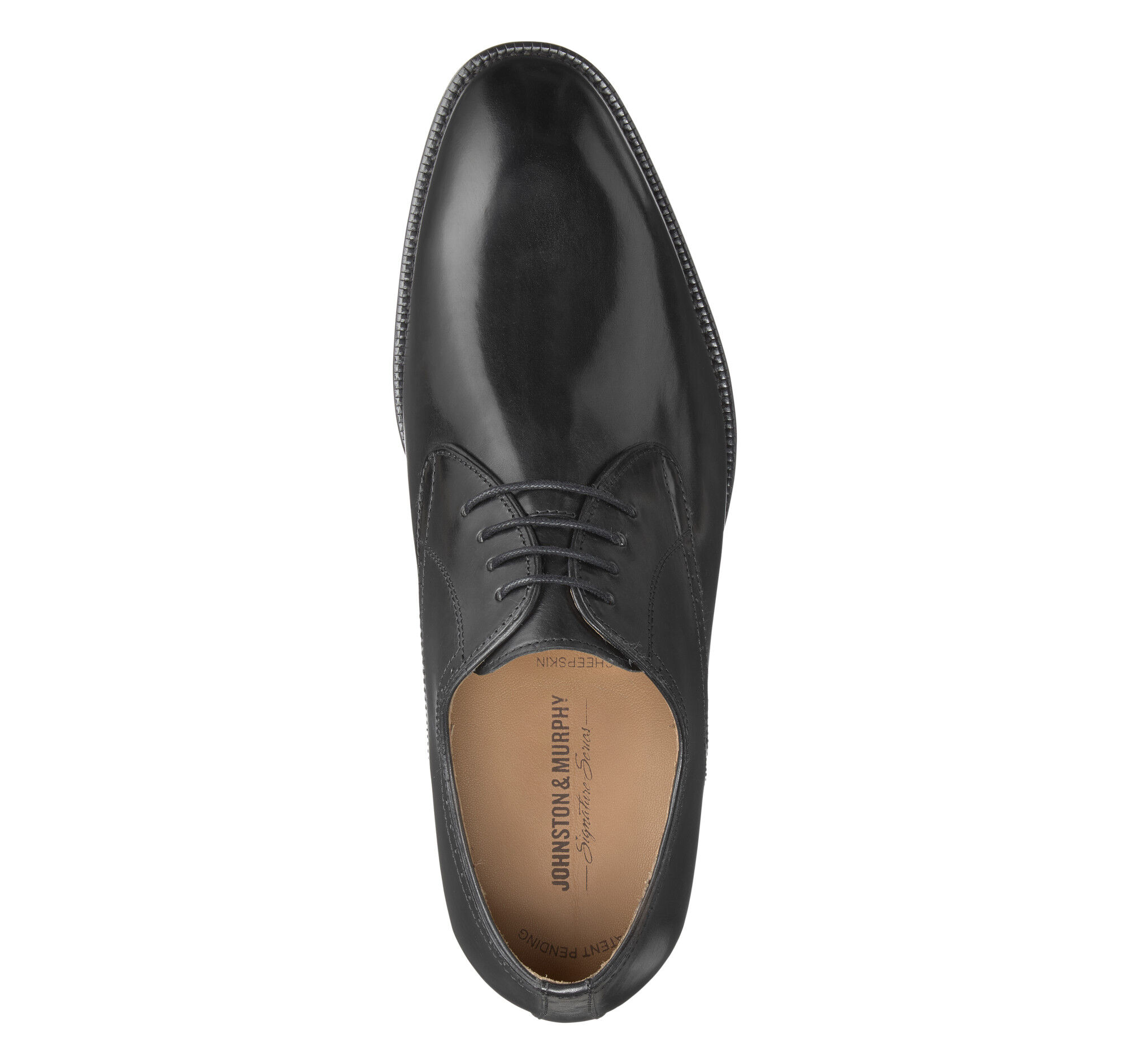 hartley plain toe shoe by johnston & murphy
