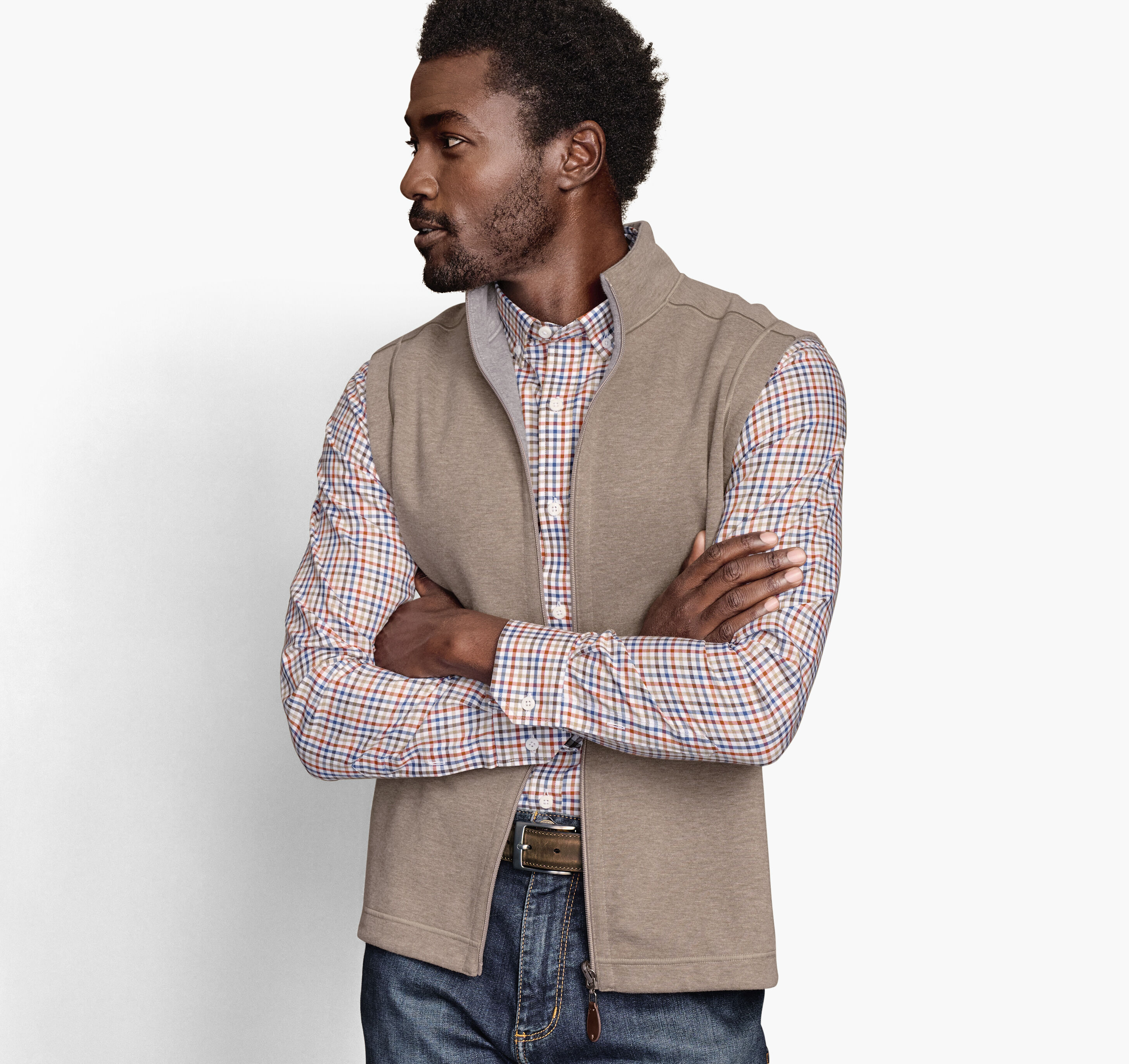 (取寄) ジョンストン&マーフィー メンズ リバーシブル ソリッド ベスト Johnston & Murphy men Reversible Solid Vest Navy/Storm Men's Reversible Solid Vest | Johnston & Murphy