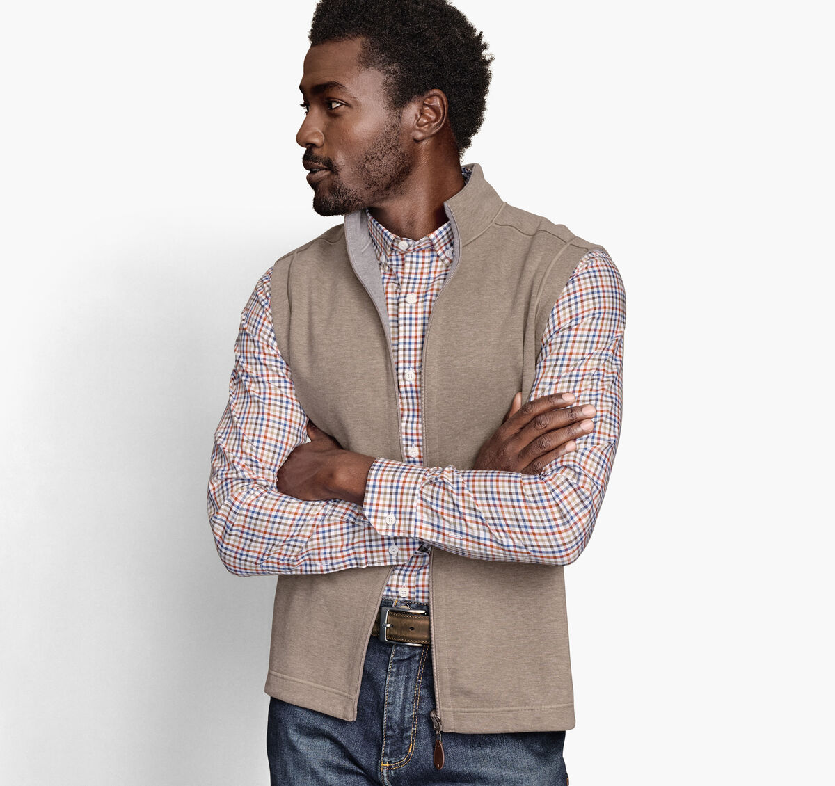 Reversible Solid Vest image number null