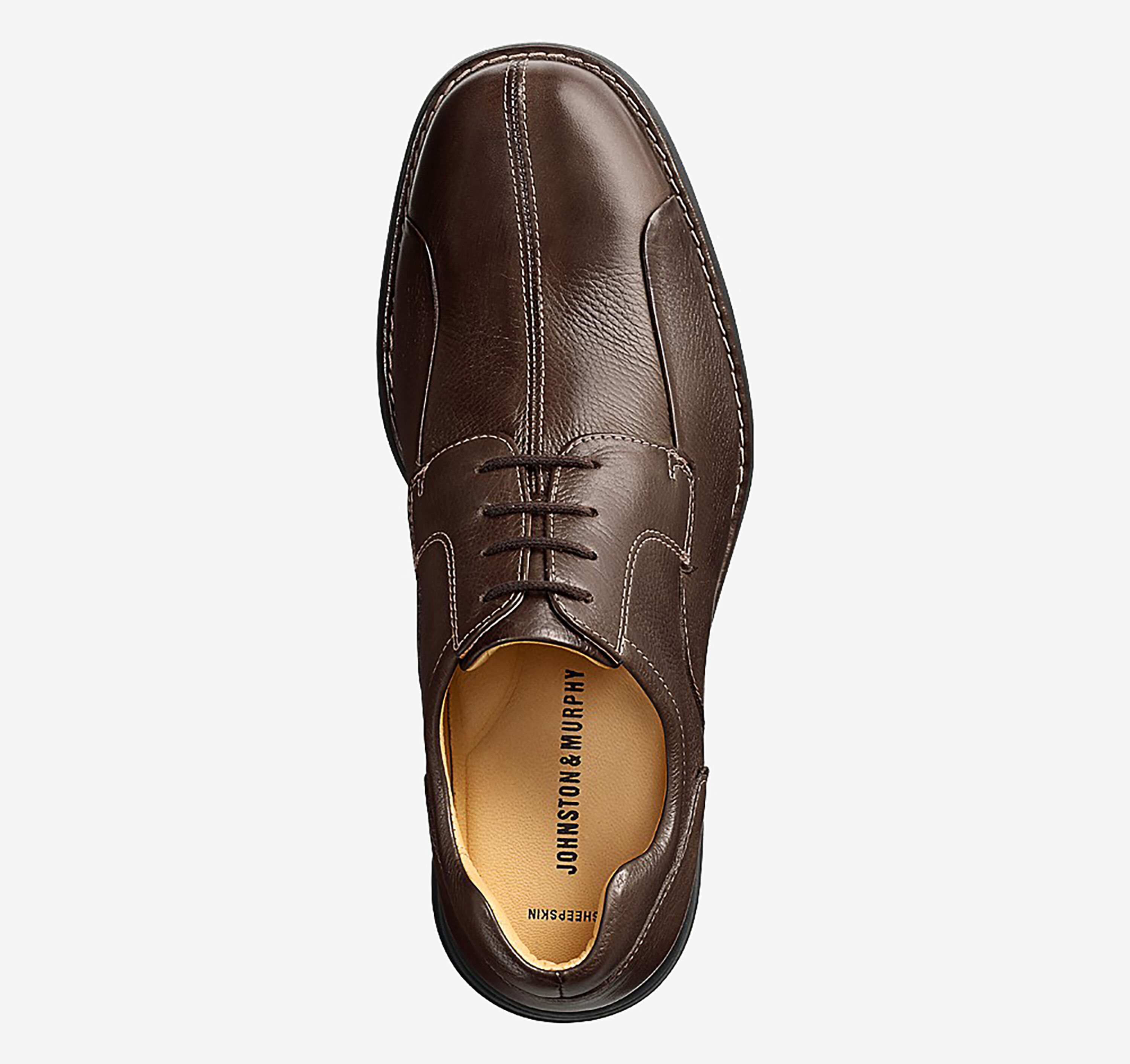 Johnston & Murphy Shuler Bicycle Toe BlK Oxfords Shoe MEN 8 M SHEEPSKIN LEATHER Amazon.com | Johnston & Murphy Men main image 3