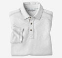 Vintage Slub Long-Sleeve Polo image number null