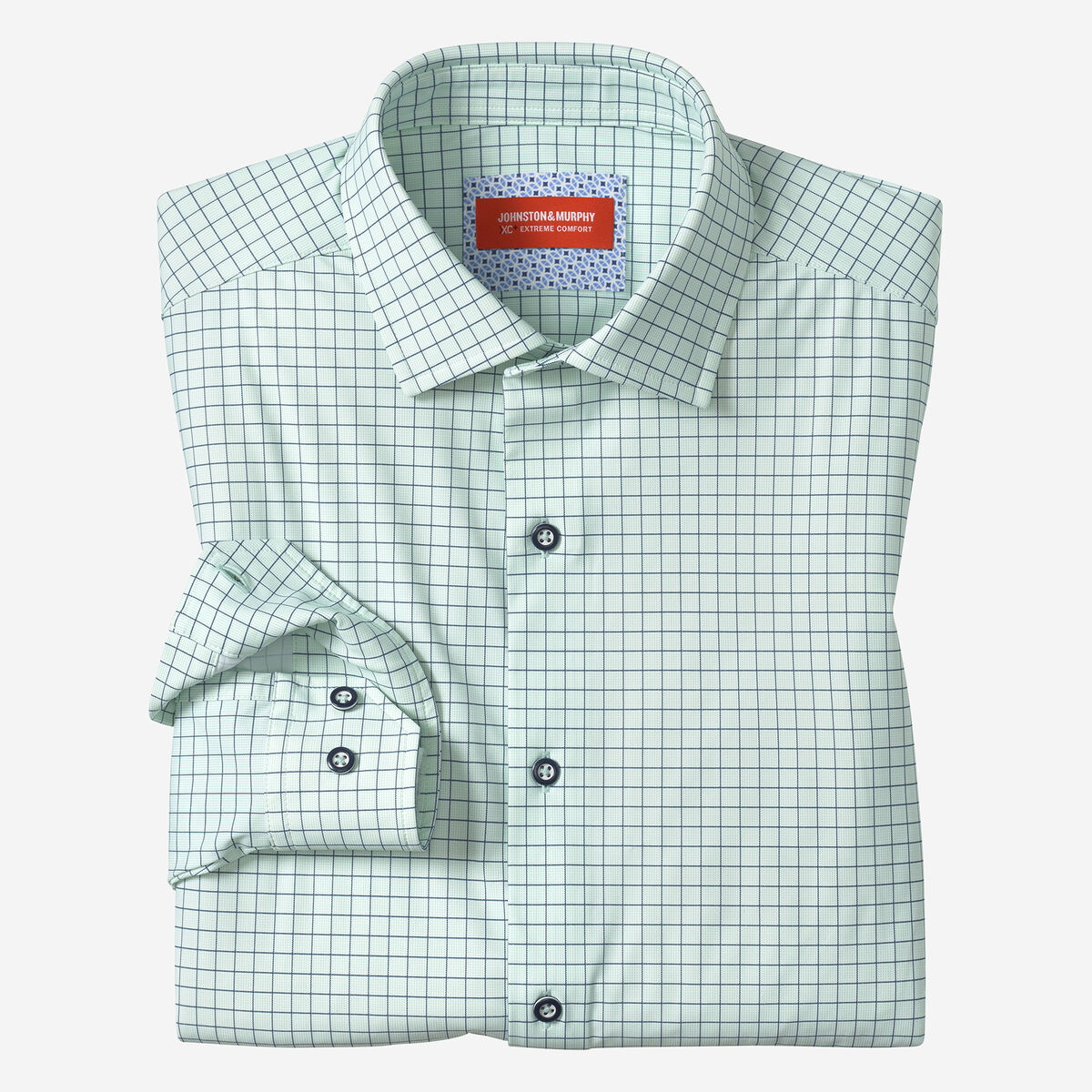 XC+&trade; Motion Long-Sleeve Dress Knit Shirt image number null