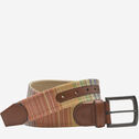 Canvas Multi-Stripe Belt image number null