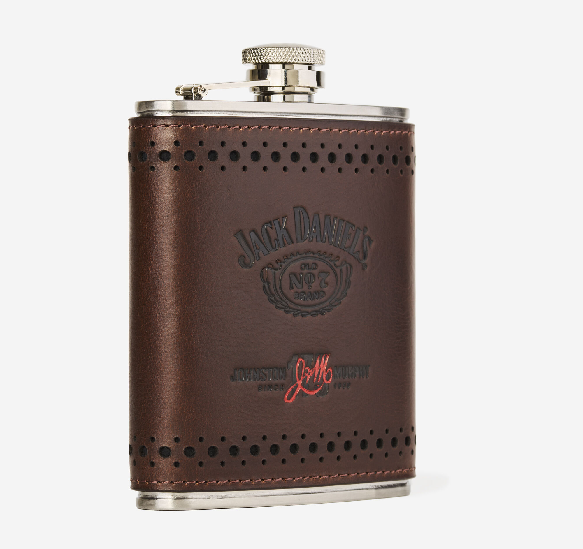 Men's Jack Daniel's x J&M 175th Leather-Wrapped Flask | Johnston