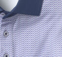 XC4&reg; Performance Solid-Collar Print Polos + Cool Degree&trade; image number null