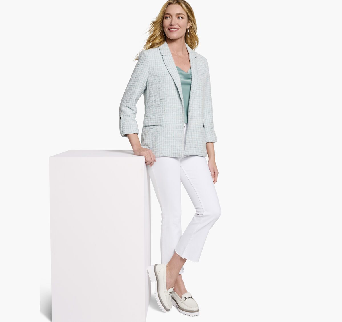 Tweed Blazer image number null