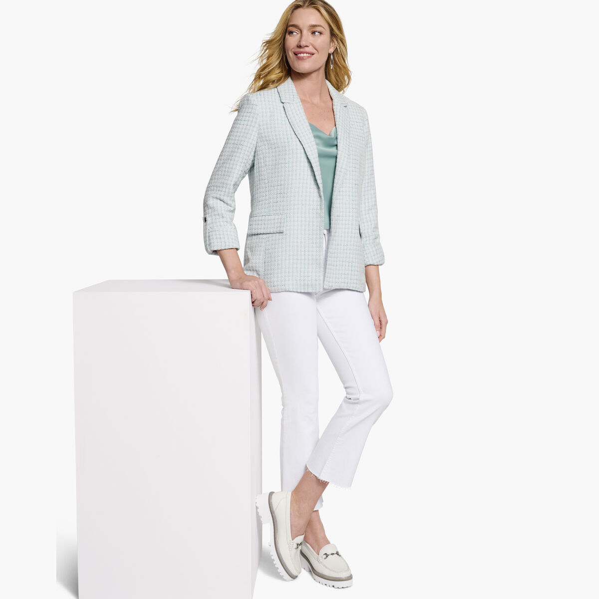 Tweed Blazer image number null