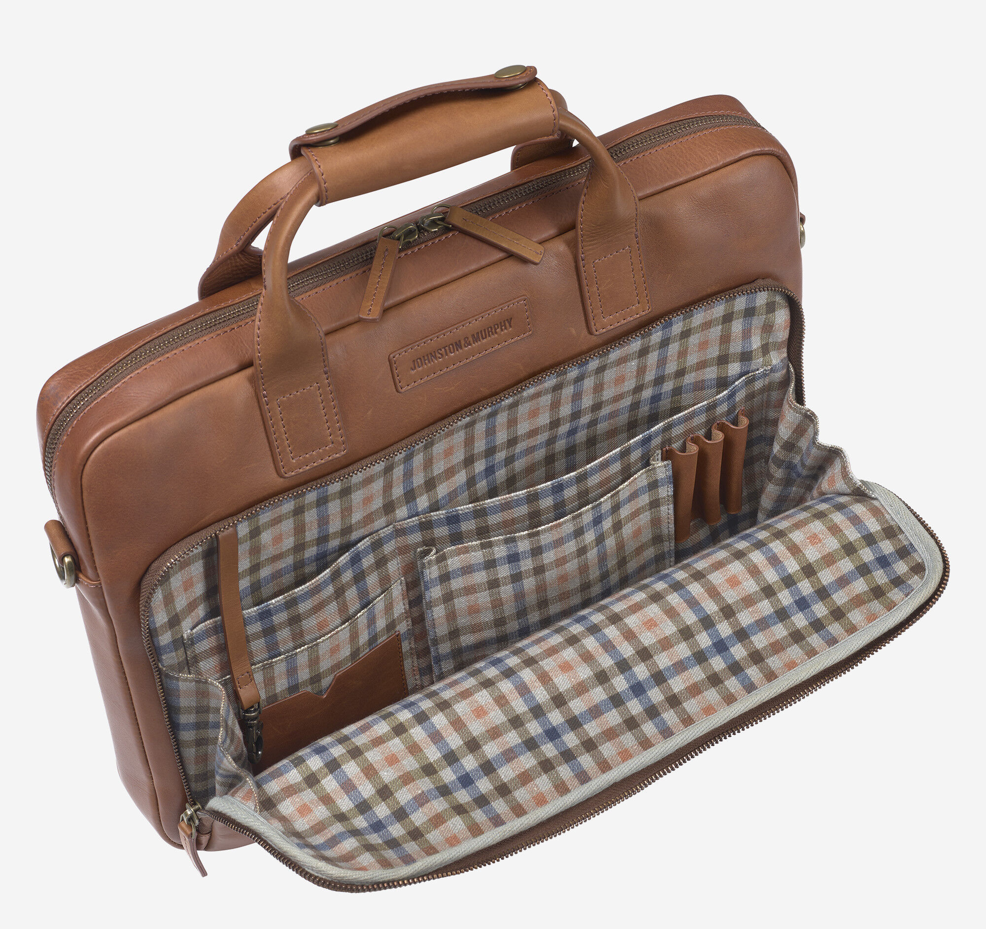 johnston murphy briefcase