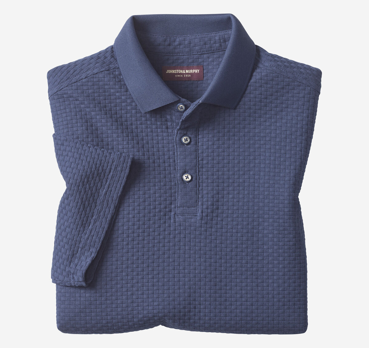 Tilson Textured-Weave Polo image number null