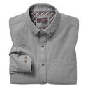 Heather Brushed Twill Shirt image number null