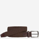 Woven Stretch-Knit Belt image number null
