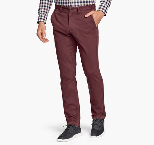 Washed Chinos - Berry