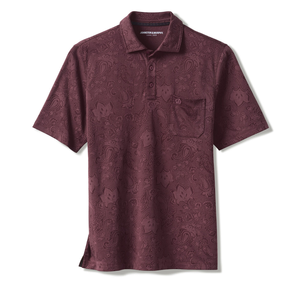Evans Jacquard Polo image number null
