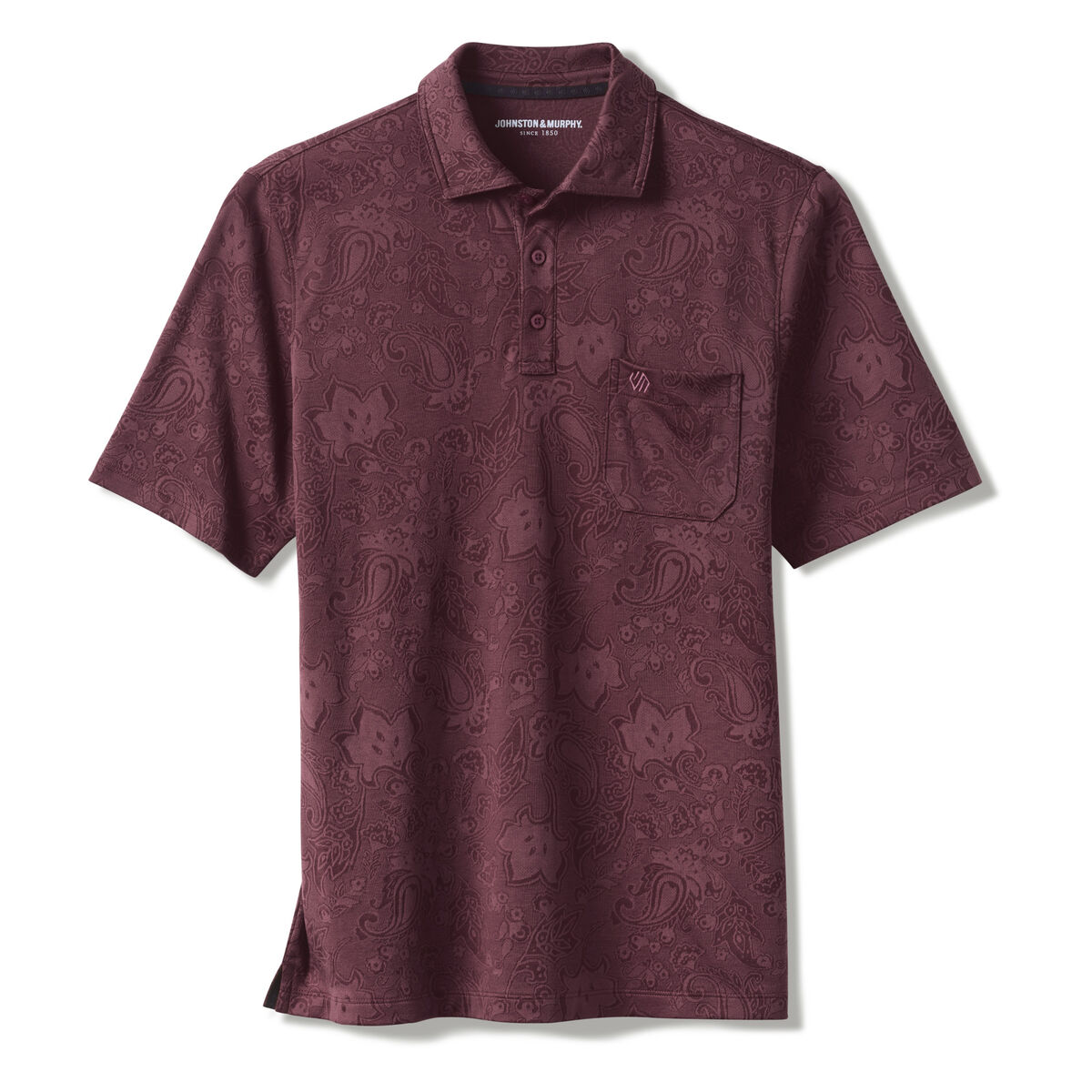 Evans Jacquard Polo image number null