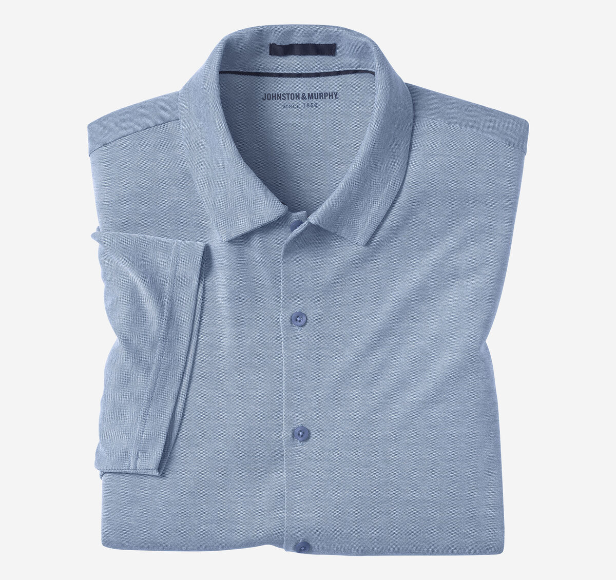 Vintage Birdseye Button-Front Shirt image number null