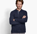 Textured Henley image number null