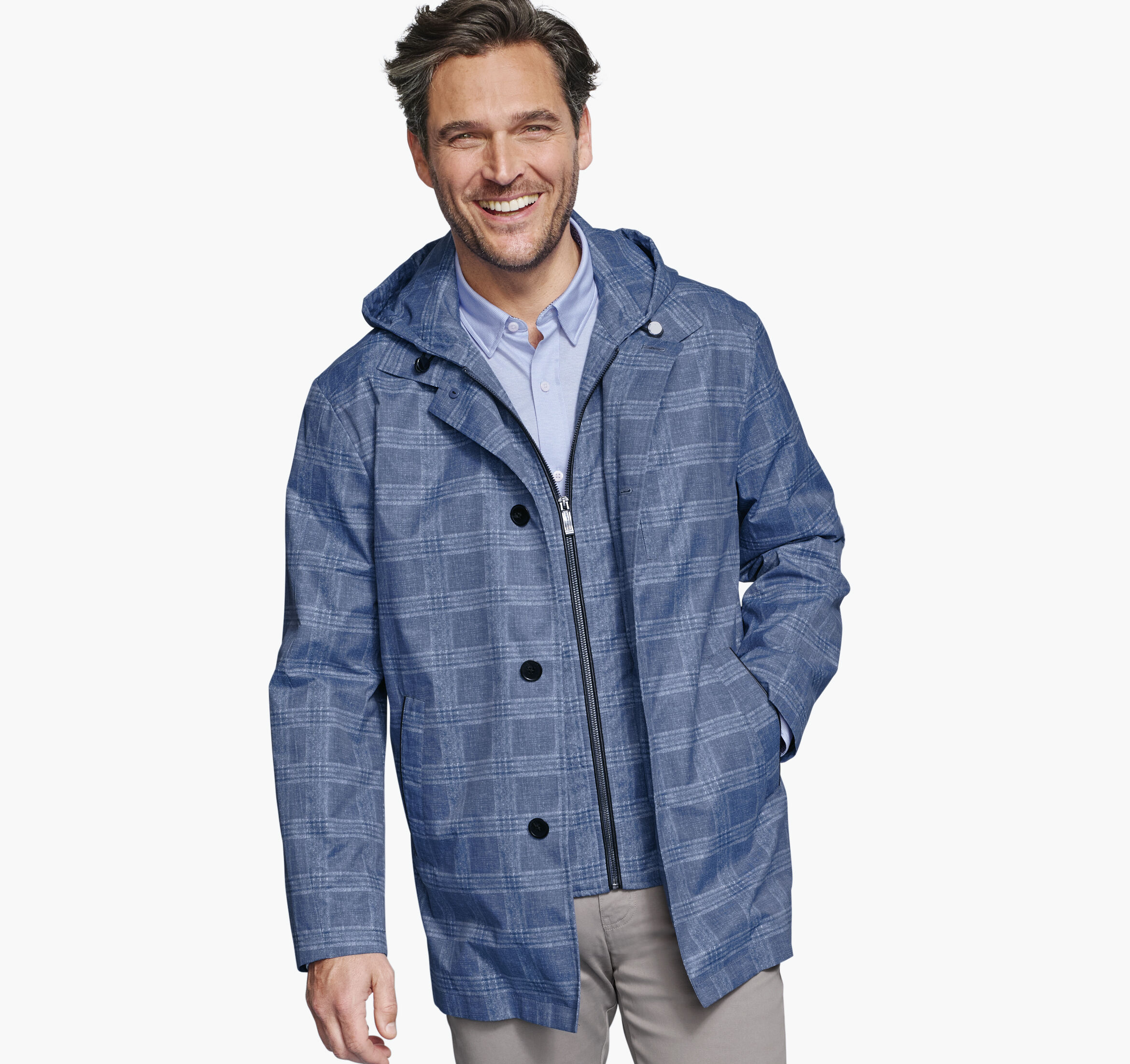 Upton Water-Resistant Raincoat
