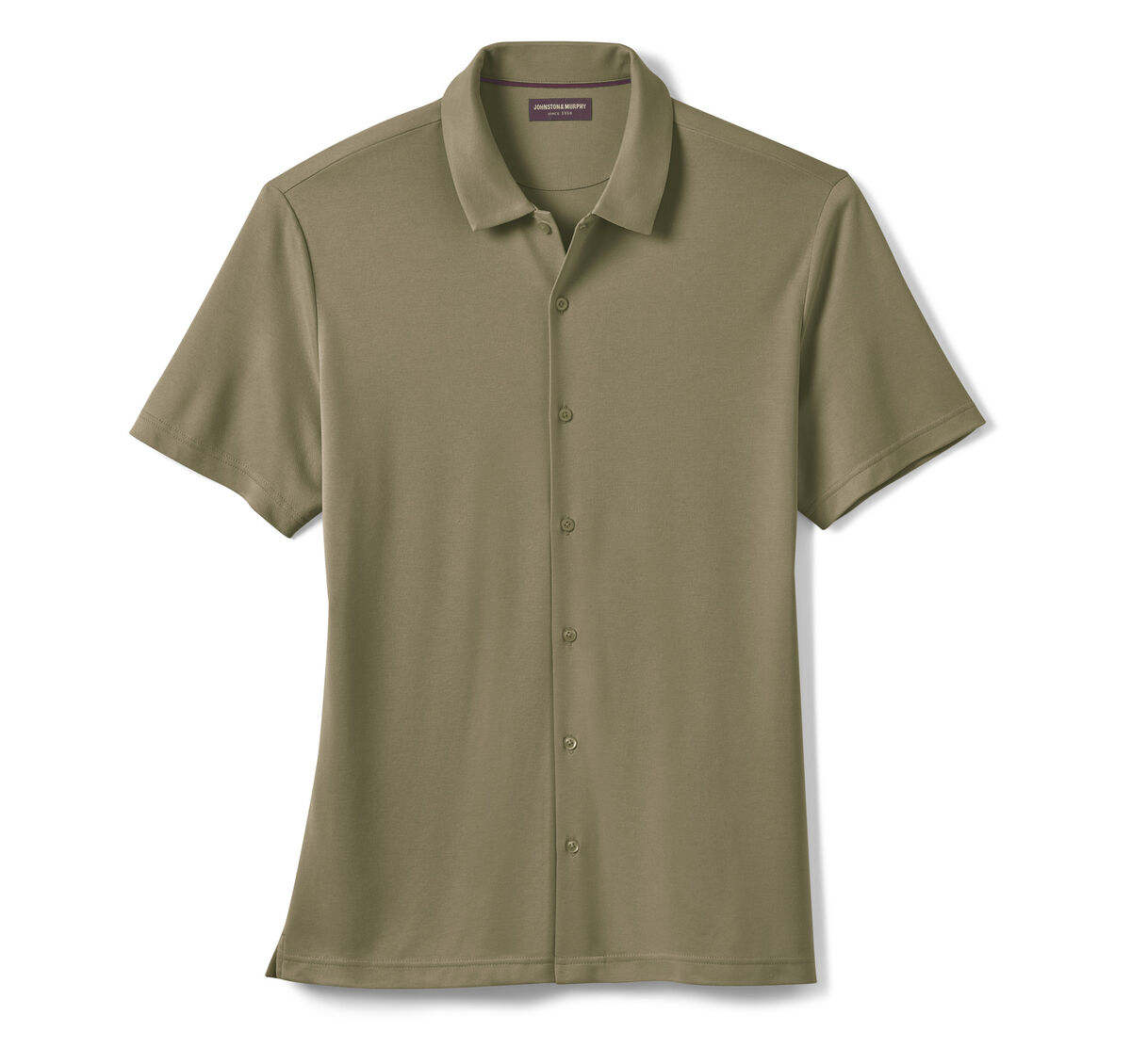 Vintage Birdseye Button-Front Shirt image number null