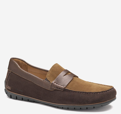 Cort 2.0 Penny Loafer - Brown Multi Suede/Full Grain