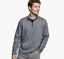 French Terry Knit Quarter-Zip image number null