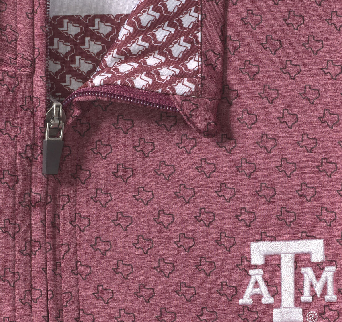Collegiate XC+&trade; State Print Quarter-Zip image number null