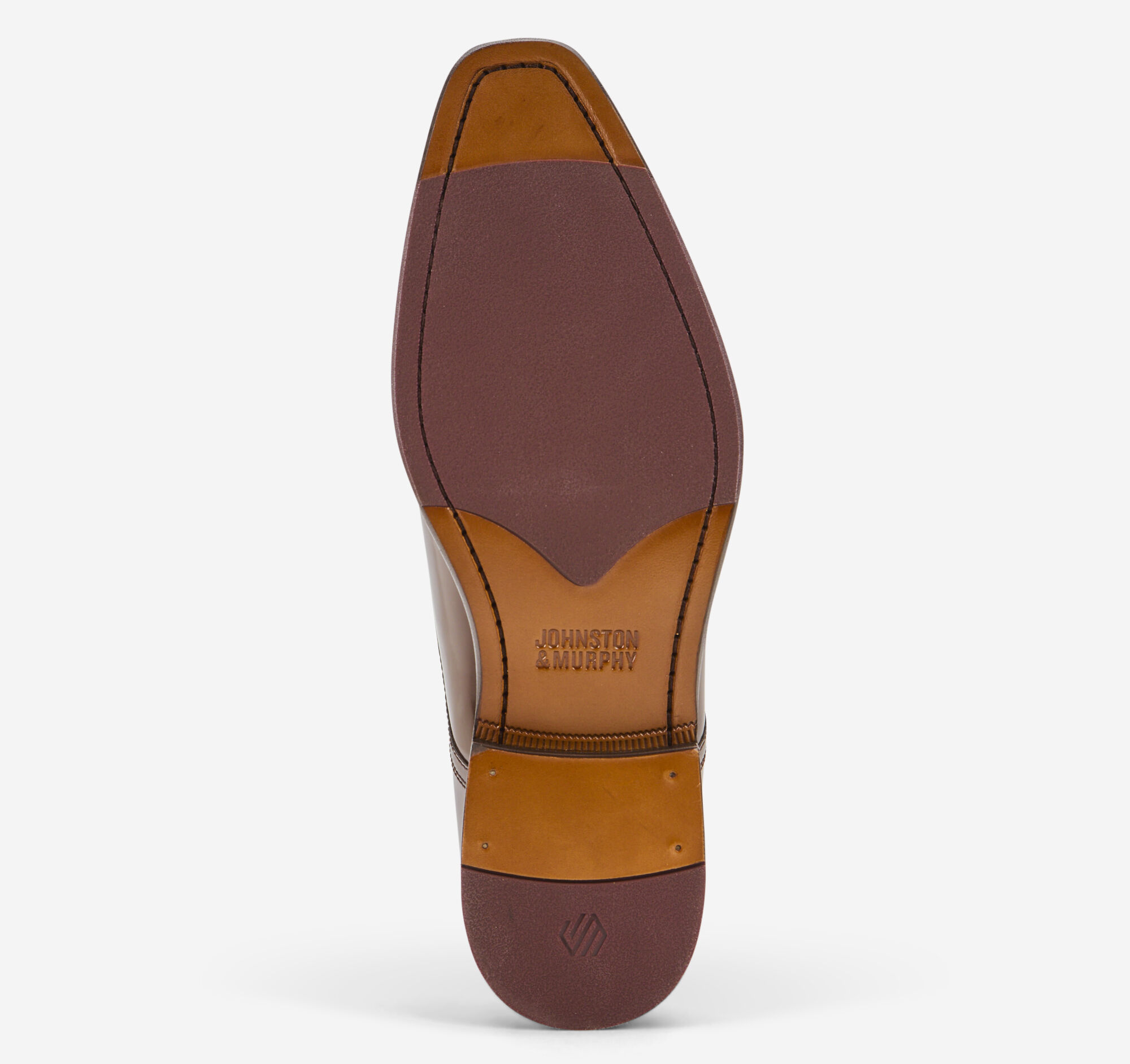Men's Sullivan Double-Buckle Cap Toe in Brown Italian Calfskin