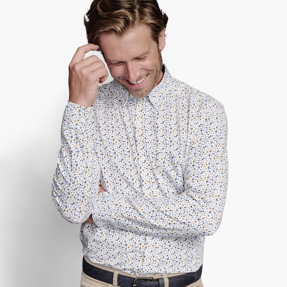 XC Flex® Stretch Long-Sleeve Shirt image number null