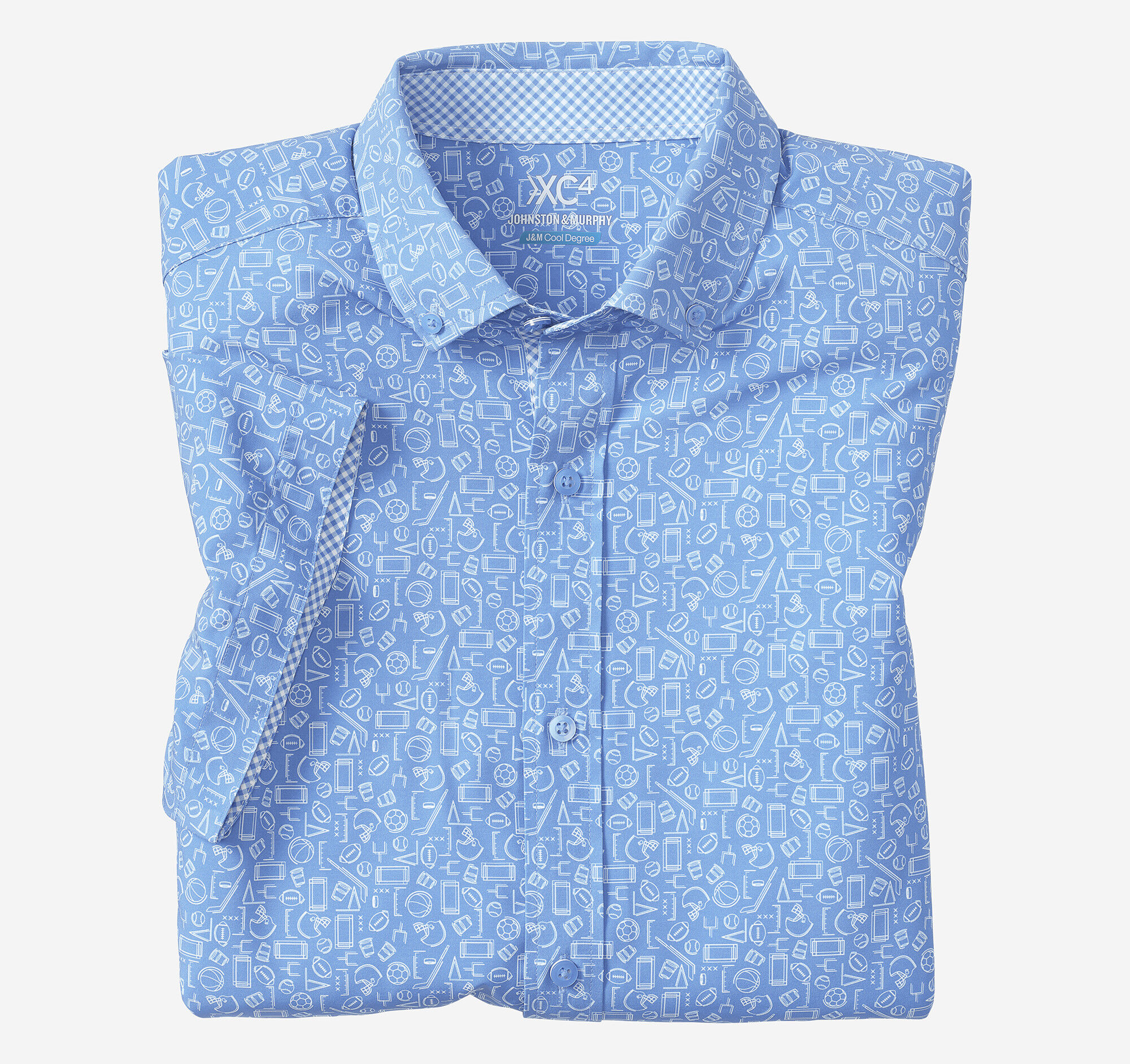 Men's Short-Sleeve XC4 Shirts │Johnston & Murphy