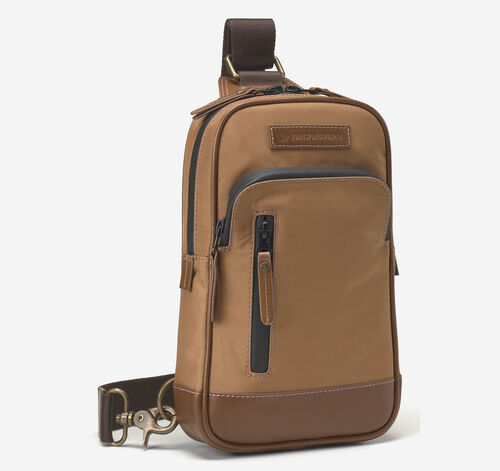 Hudson Waterproof Sling Bag - Cognac