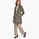 Leopard-Print Coat image number null