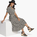 Geo Print Dress image number null