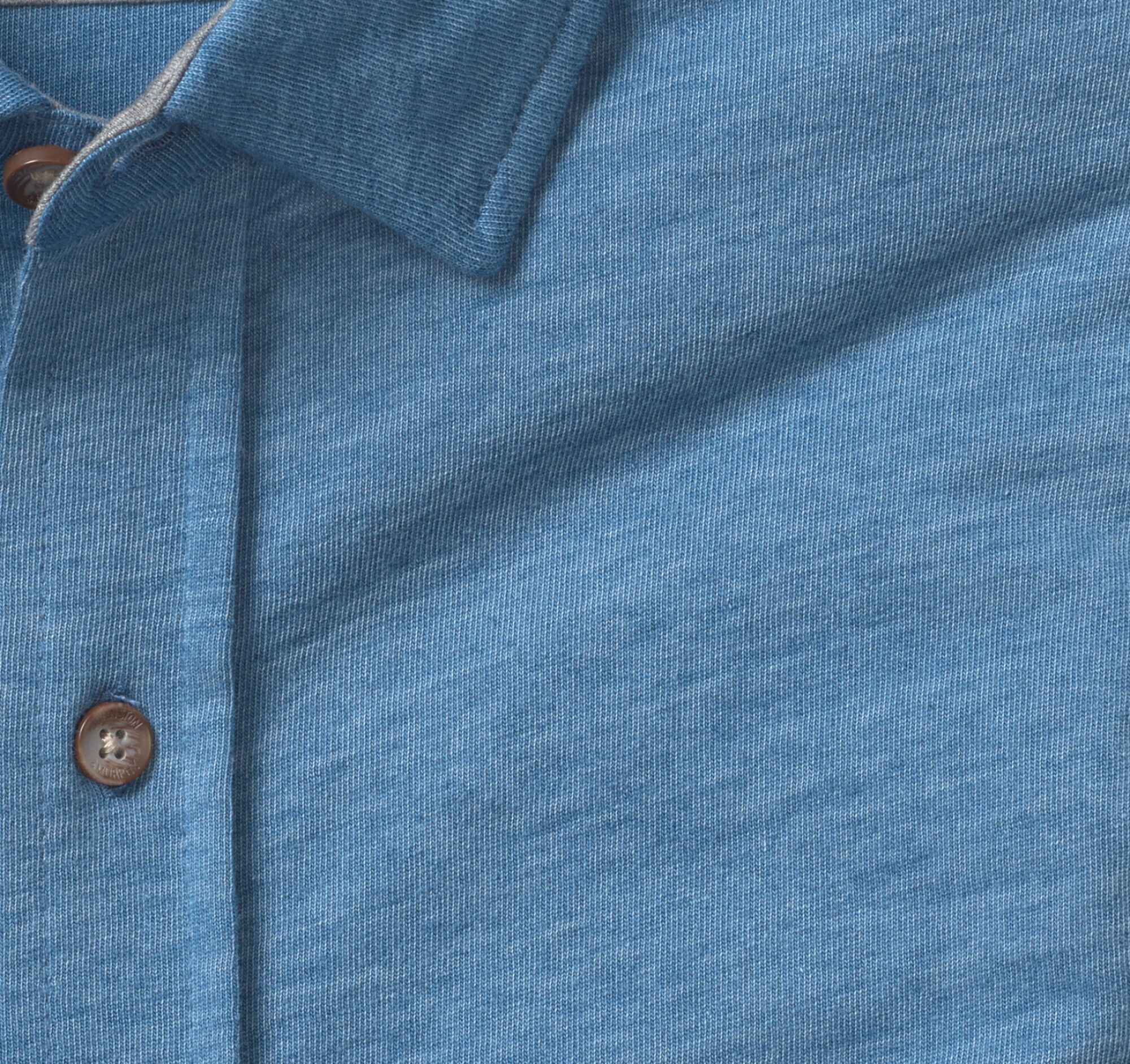 XC Flex® Stretch Indigo Long-Sleeve Shirt